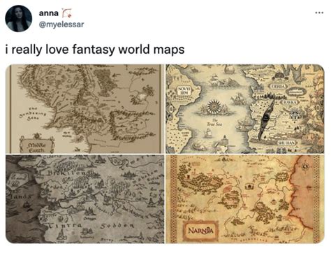 7 Cool Fantasy Maps from Books and TV Shows | Darcy