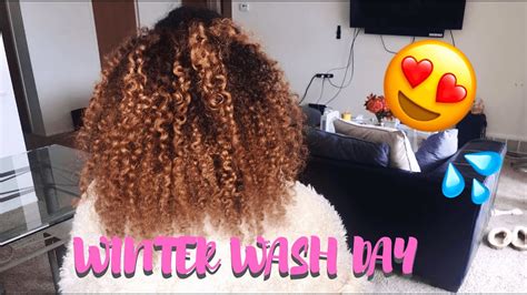 Moisture Rich Winter Wash N Go Routine Youtube