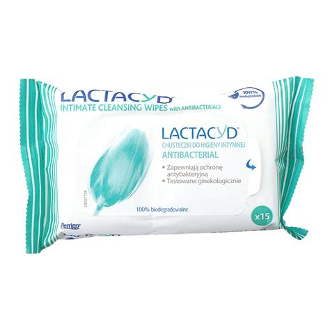 Lactacyd Antibacterial Chusteczki Do Higieny Intymnej Lactacyd Apo