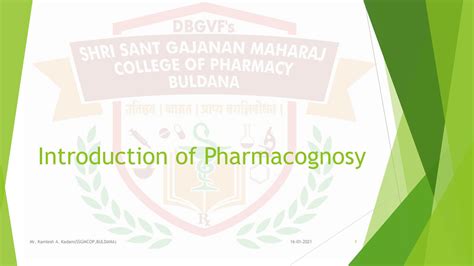 Solution Introduction Of Pharmacognosy Studypool