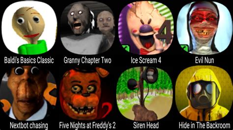 Baldis Basics Classic Granny Chapter Two Ice Scream Evil Nun