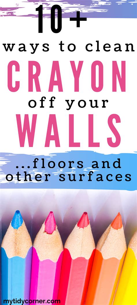 How To Remove Crayon From Wall And Other Surfaces Cleaning Tips