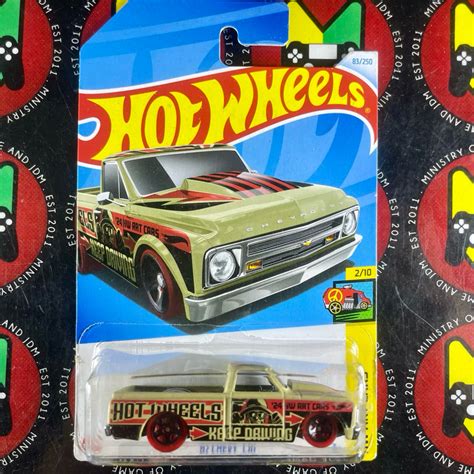 ORIGINAL Hot Wheels 57 Chevy C10 Case E 2024 Shopee Malaysia