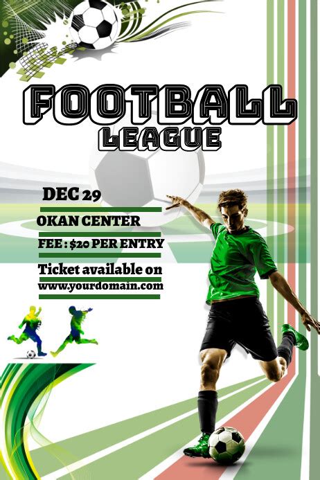 Football League Template Postermywall
