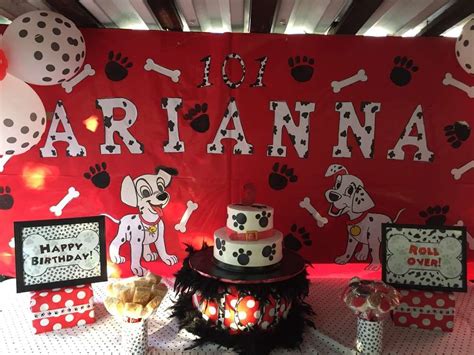 Dalmatian Birthday Party Ideas Photo 4 Of 17 101 Dalmations Party