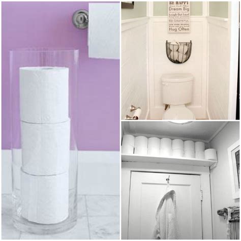 15 Nifty Ways To Store Toilet Paper