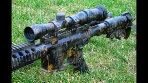 Customairsoft Homemade M4 Sniper Rifle Kit Airsoft Youtube