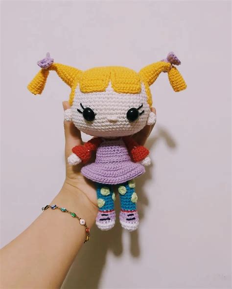 Amigurumi Ang Lica Rugrats Mu Eca Tejida Rugrats Croch