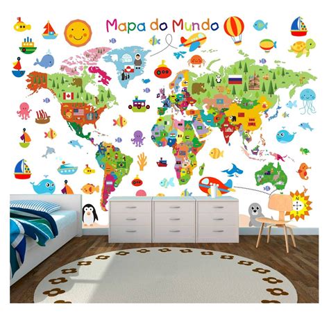 Mapanomescrianca18b1atual2014 Mapa Mundi Mapa Mundi Infantil Porn Sex Picture