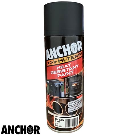 Anchor Bbq Black 300g Pp Temp Resist Up To 600 Deg C Not For Food