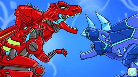 Dino Robot Corps All Animations Eftsei Gaming Youtube