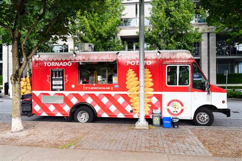 Tornado Potato Food Truck Vancouver Deep Fried Spiral Potato