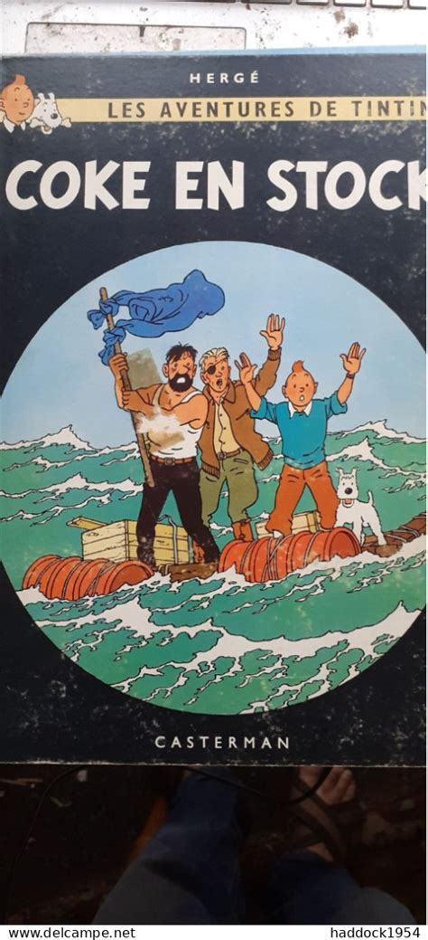 Tintin Coke En Stock Les Aventures De TINTIN HERGE Casterman 1960