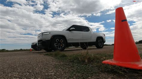 Ford F 150 Lightning Drag Races Rivian R1T GMC Hummer EV Says Hold My