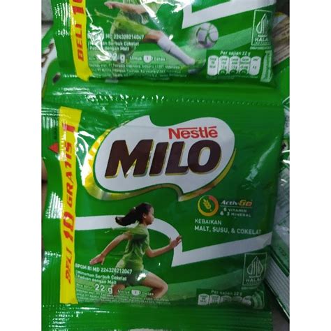 Jual MILO ACTIV GO SUSU COKLAT SUSU BUBUK SACHET 22 GRAM RENCENG