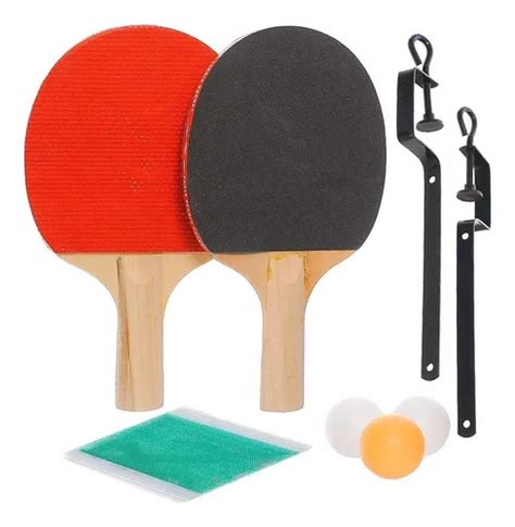 Kit Ping Pong Tênis Mesa 2 Raquetes 3 Bolinhas Rede MercadoLivre