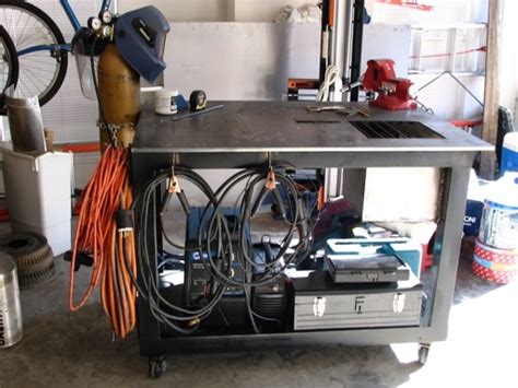 Diy Welding Table Cart Complete Resource Designs