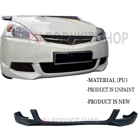 PU2336 CAR BODYKIT PROTON EXORA FRONT SKIRT OEM PU Lazada