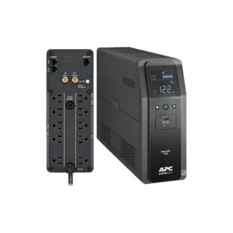 UPS APC Back Pro BR 1100VA PERP 10 Out 2 USB LCD 50 60HZ