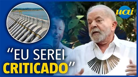 Lula é questionado sobre a construção da Belo Monte YouTube