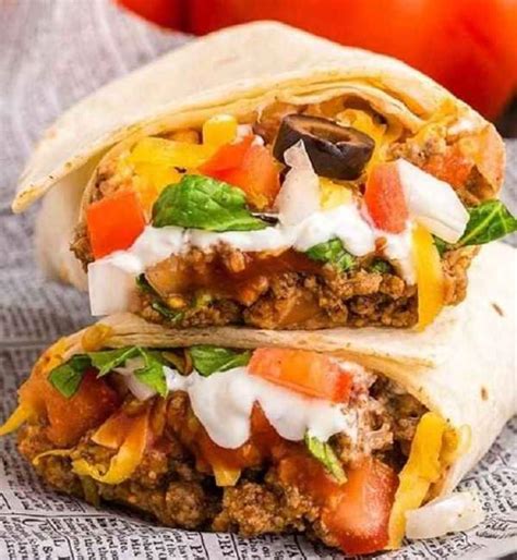 Taco Bell Burrito Supreme recipe