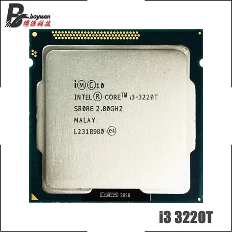 Intel Core I3 3220 3rd Generation Ghz Lga 1155 Socket Cores Desktop Processor Buy Online At