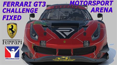 Iracing Ferrari Gt Challenge Fixed At Motorsport Arena Germany Youtube