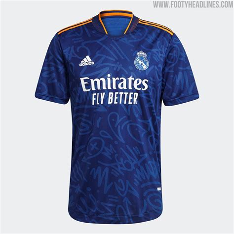 Loving Real Madrid 21-22 Away Kit Released - Footy Headlines