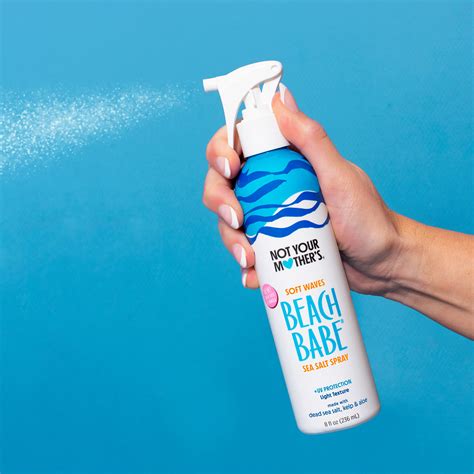 Not Your Mothers Beach Babe Soft Waves Sea Salt Spray With Uv