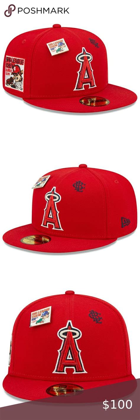 Rare Size 8 Los Angeles Angels X Big League Chew New Era 59fifty Fitted