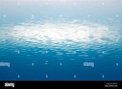 Light Reflection On Water Stock Photo Alamy