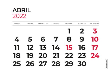 Calendario Para Imprimir