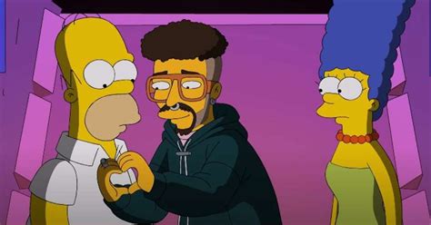 Bad Bunny Visita A Los Simpson Para El Videoclip De Te Deseo Lo Mejor