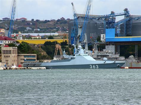 Patrol Ship Pavel Derzhavin Black Sea Fleet Russia