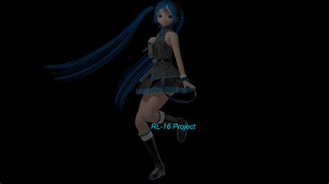 Oops 3 Blender Long Hair Blender 3d Hatsune Miku Blue Eyes Blue