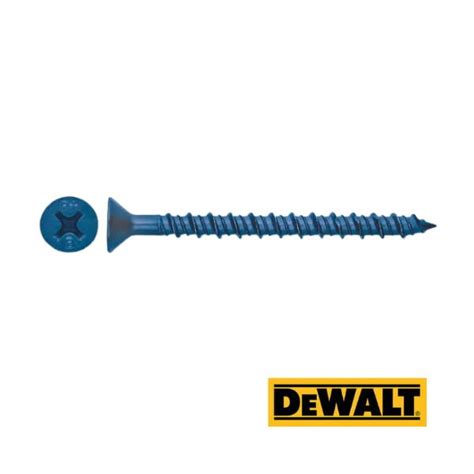 Buy Dewalt Tapper Pro Blue Countersunk Self Tapping Screws