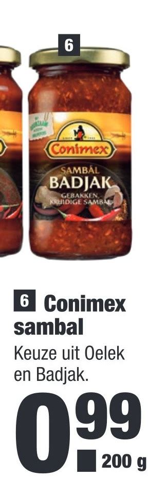 Conimex Sambal Aanbieding Bij ALDI