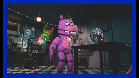 [sfm] Mr Hippo Speech Voice Line Animation Fnaf Ultimate Custom