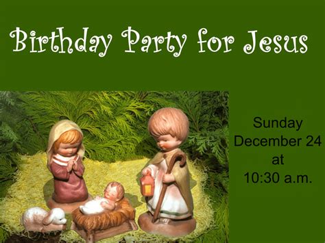 Birthday Party for Jesus - City Bible Church - Sault Ste Marie