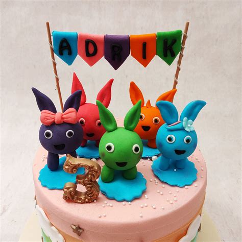 Sunny Bunny Cake | Sunny Bunnies Theme Cake | Birthday Cake For Kids ...