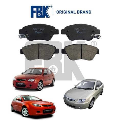 FBK Disc Brake Pad Front Proton Gen2 Persona 2007 2015 Satria Neo