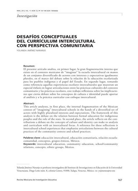 Pdf Desaf Os Conceptuales Del Curr Culum P Rdida Del Car Cter