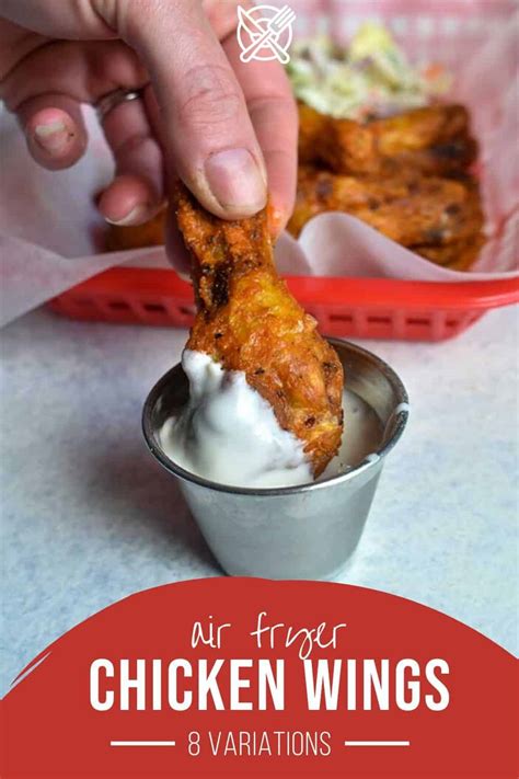 Crispy Air Fryer Chicken Wings | Step-by-Step Instructions | Nerd Chefs