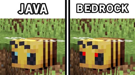 30 DIFERENCIAS ENTRE MINECRAFT JAVA Y BEDROCK YouTube