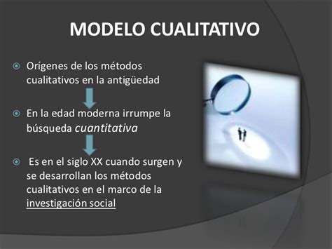 El Modelo Cualitativo