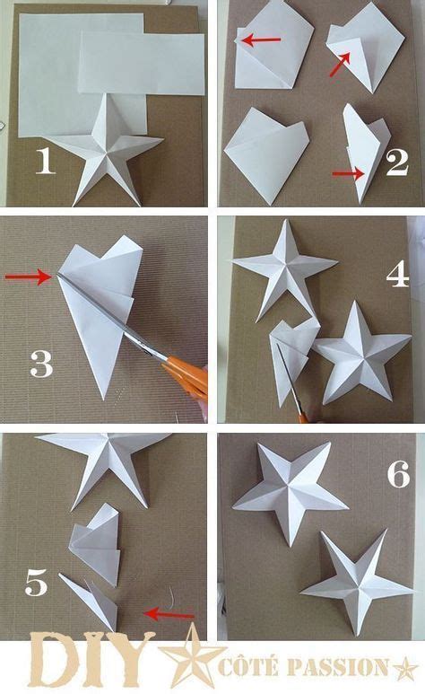 Como Hacer Una Estrella De Papel Diy Christmas Paper Christmas Crafts Diy Christmas Diy