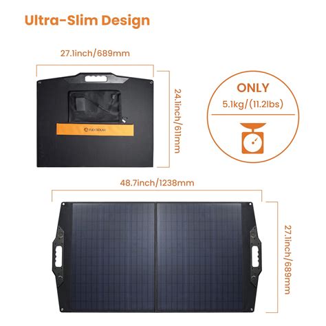 Waterproof 40w Type C And Dc Outputs Solar Panel Charger Flexsolar® Flex Solar