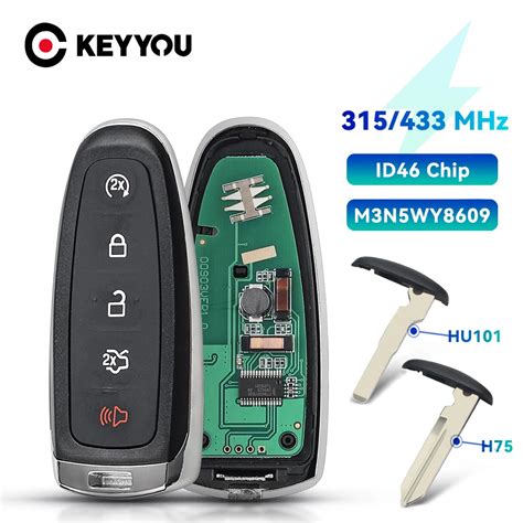 Keyyou Llave Remota De Coche Reemplazo De Control Inteligente