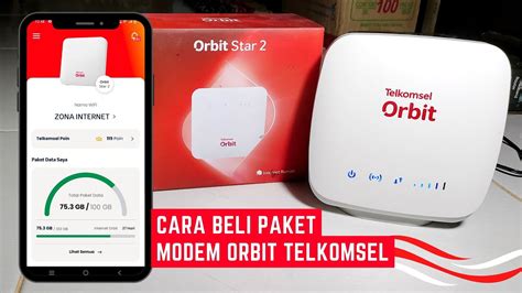 Cara Beli Paket Modem Orbit Telkomsel Di Aplikasi My Orbit Menggunakan