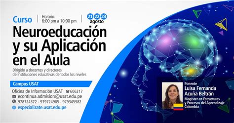 Curso Neuroeducación y su aplicación en el aula